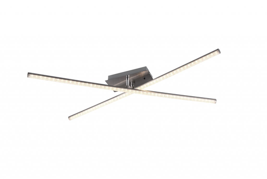 Strada LED ceiling light 2L b-steel