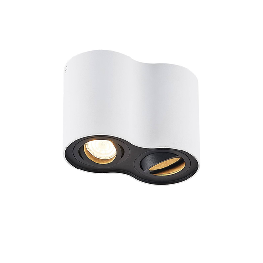 Arcchio Hermalina -kattovalaisin, pyöreä, 2-lamp.