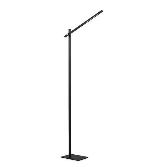 Lucande Wasko -LED-lattiavalaisin