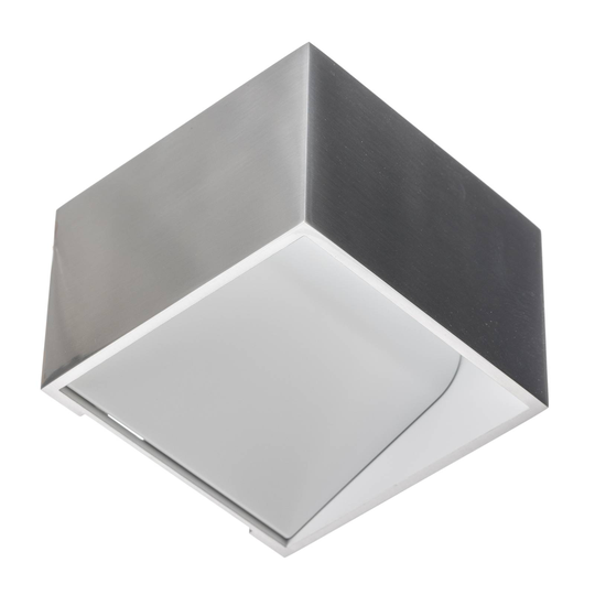 SLV Logs In -LED-seinävalaisin 10 cm alumiini