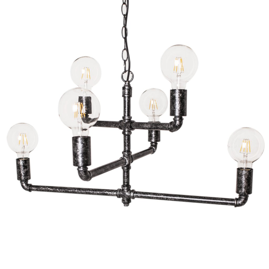 Plumber ceiling lamp (Musta)