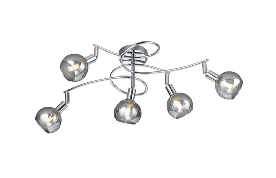Brest ceiling light 5L E14 chrome