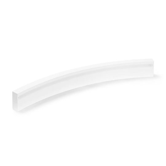 LED-seinävalaisin Melossia, Up-and-Down, 76,5 cm