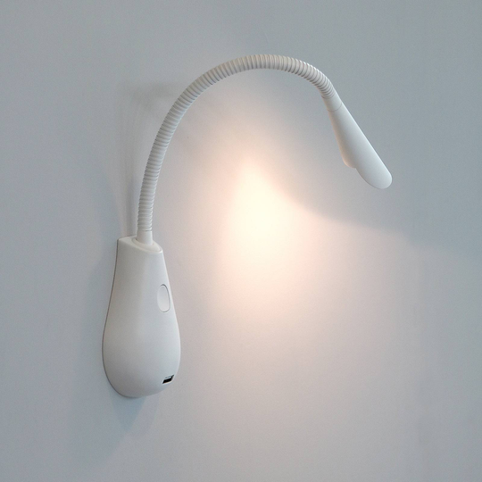 Innermost Cobra 45 Nude -LED-seinälamppu valkoinen