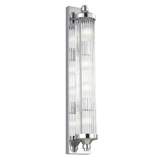 Paulson-LED-seinävalaisin IP44, 1 lamppu, K 73,7cm