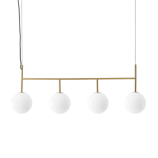 Menu TR Bulb -riippuvalo, 4-lamp., messinki/kiilto