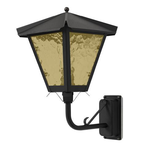 Max I bollard black E27 (musta)