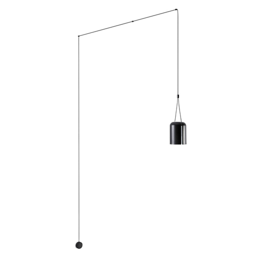 LEDS-C4 Attic-riippuvalo lieriö, epäkeskinen musta