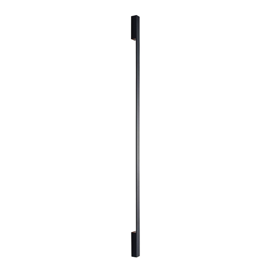 Arcchio Ivano -LED-seinävalaisin 170 cm, musta