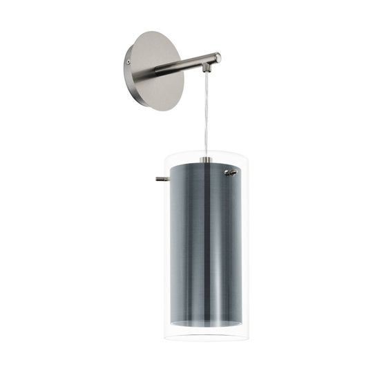 Pinto Textile Wall light (Matta nikkeli)