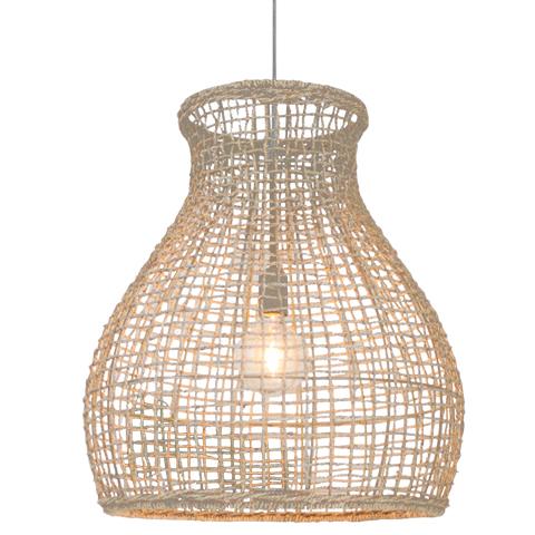 Seagrass ceiling lamp (Tan / ruskea)