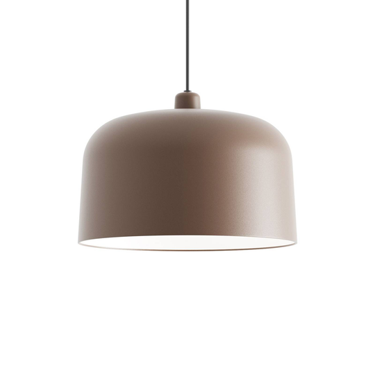 Luceplan Zile -riippuvalo, mattapunainen, Ø 40 cm