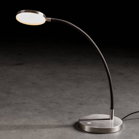 Holtkötter Flex T -LED-pöytälamppu, musta