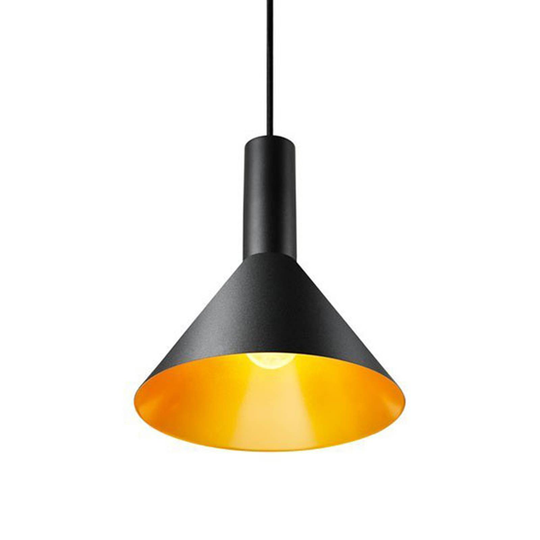 SLV Phelia -riippuvalo musta/kulta, Ø 27,5 cm