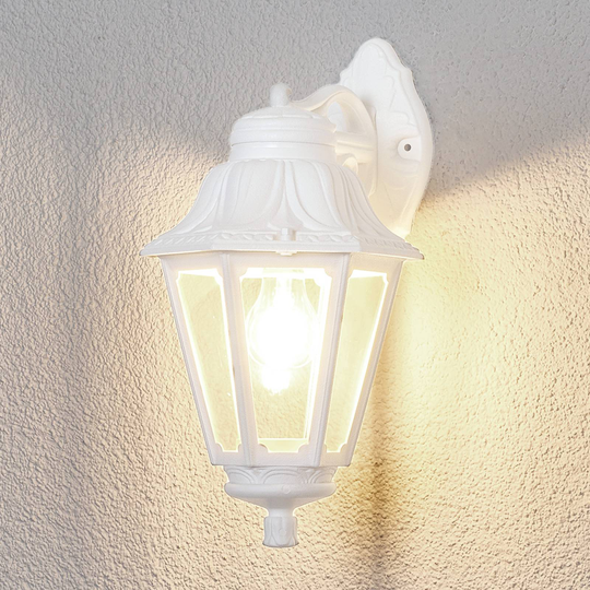 LED-ulkovalo Bisso Anna valkoinen alasvalaiseva