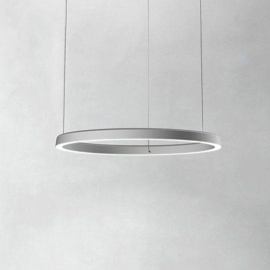 Luceplan Compendium Circle 72 cm, alumiini