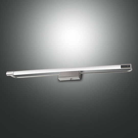 LED-seinävalaisin Rapallo, kromi, IP 44, 60 cm