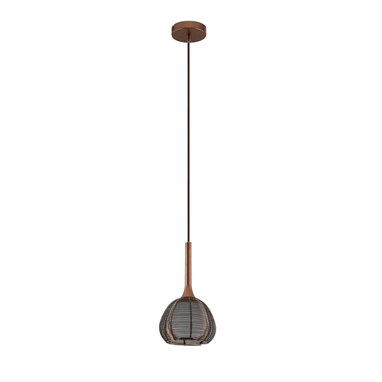 Lucande Tetira -riippuvalo, 1-lamppuinen 16,5 cm