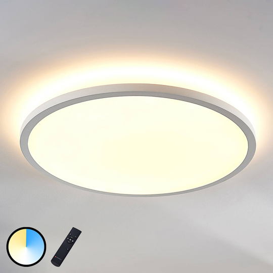 LED-paneeli Brenda CCT, kaukosäädin Ø 60cm