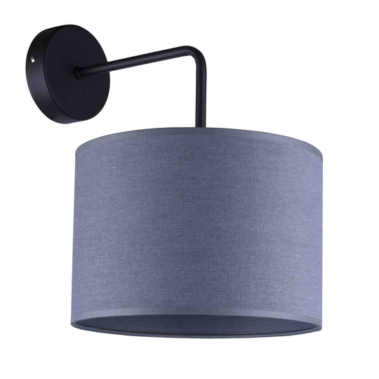 Alice-seinävalaisin, varrellinen, harmaa