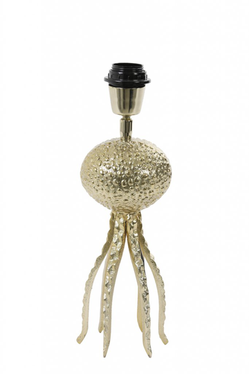 Lamp base Ø13x26 cm OCTOPUS shiny gold (Kulta)