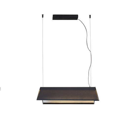 Ludovico Surface -LED-riippuvalaisin, 60 cm, musta