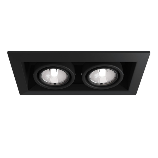 Metal Modern Spotlight 2L (Musta)