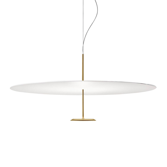 Lumina Dot 800-LED-riippuvalaisin 3 000 K messinki