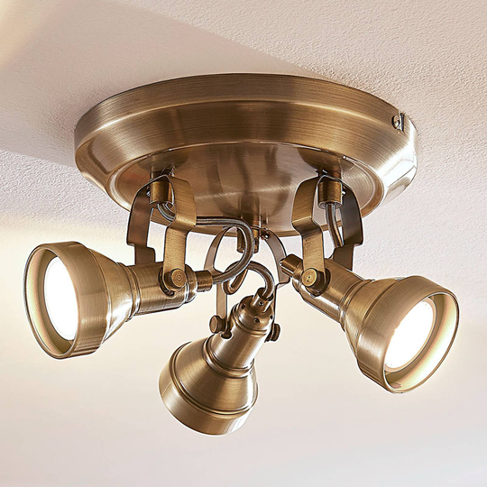 Perseas - 3-lamppuinen GU10-LED-spottivalaisin