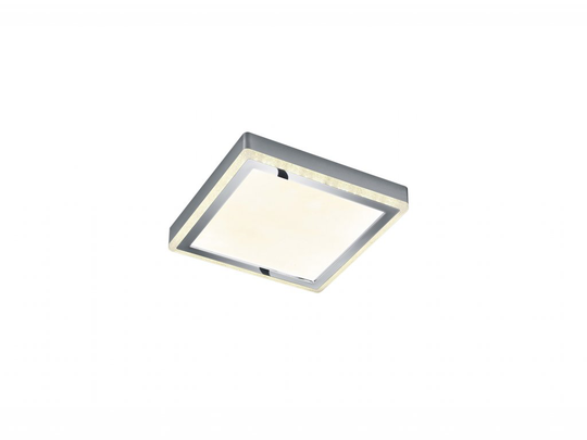 Slide LED RGBW ceiling 25x25cm chrome