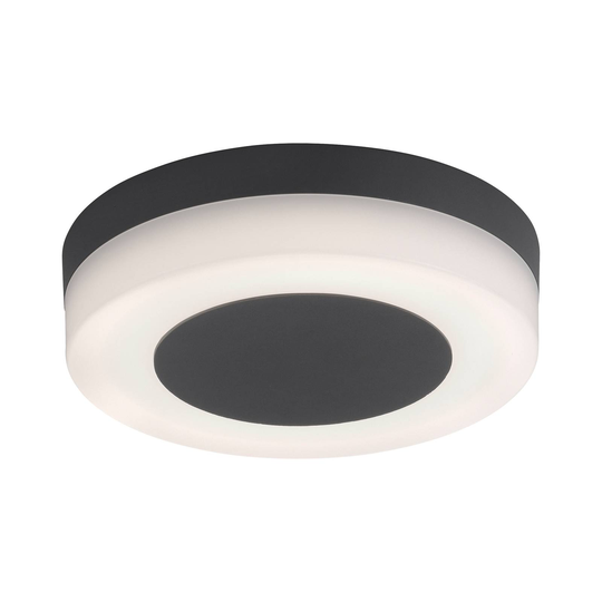 Paul Neuhaus Fabian -LED-kattovalaisin IP54 pyöreä