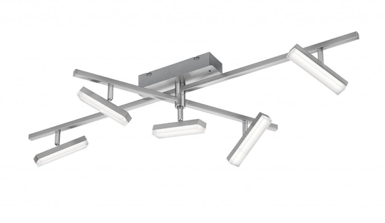 Bondy LED RGB ceiling light 5L b-steel