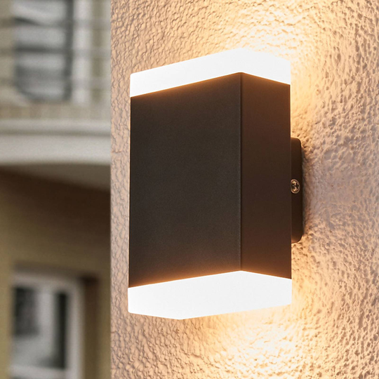 Ajaton LED-seinävalaisin Aya ulkokäyttöön, IP44