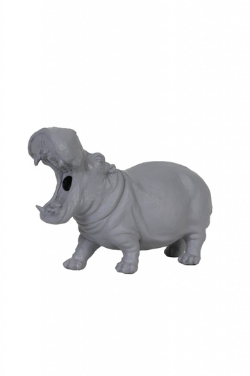 Hippo table lamp (harmaa)