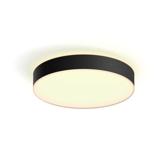 33.5W Enrave L Hue Ceiling Lamp Black