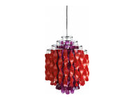 Verner Panton Spiral kattovalaisin (SPO1), puna-liila