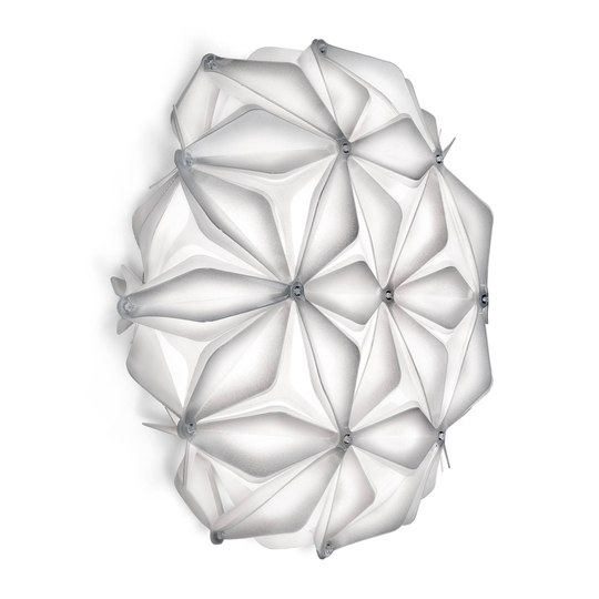 Slamp La Vie Mini-kattovalo, leveys 34cm valkoinen