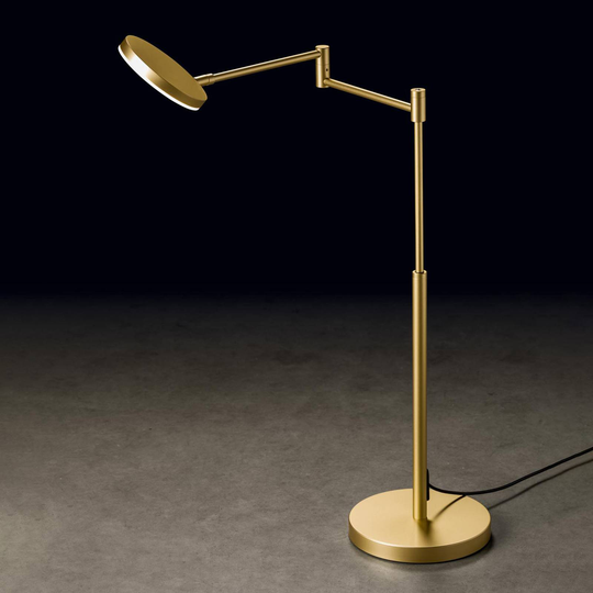 Holtkötter Plano T -LED-pöytälamppu, messinki