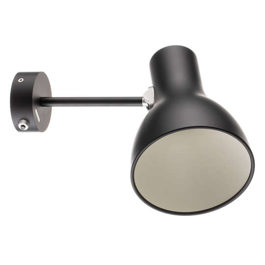 Anglepoise Type 75 -seinävalaisin, musta