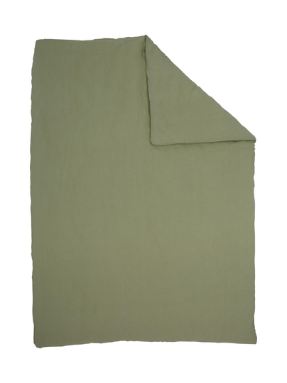 Desert sage -pellavapussilakana 230 x 220 cm