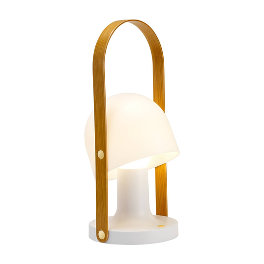 MARSET FollowMePlus -akkupöytälamppu, K 44cm valk.