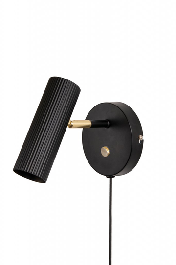 Hubble wall lamp (Musta)