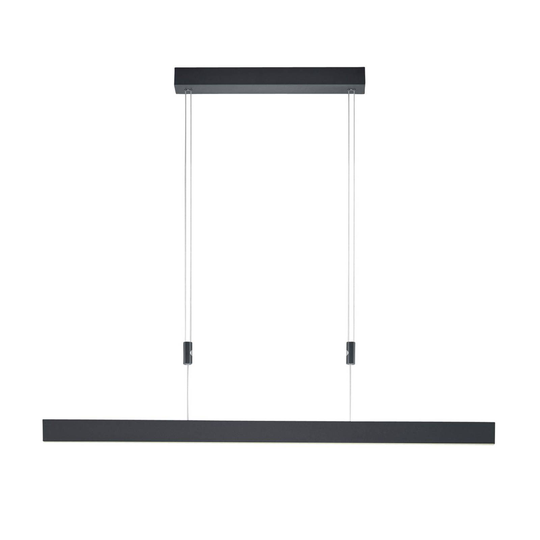 B-Leuchten Delta -LED-riippuvalo 100 cm, musta