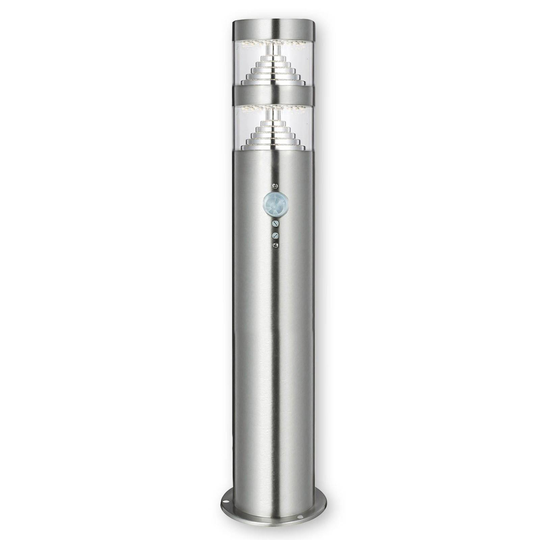 LED-pollarivalaisin Lanea, tunnistin, ruostumaton