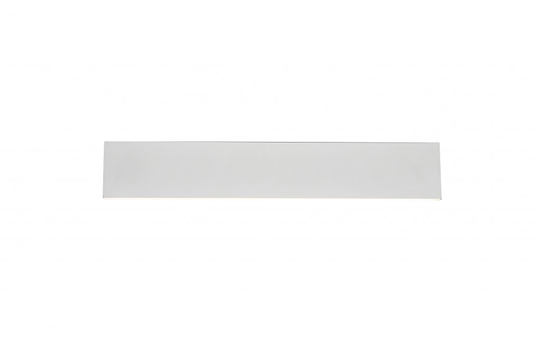 Concha LED wall lamp 46.5cm m-white
