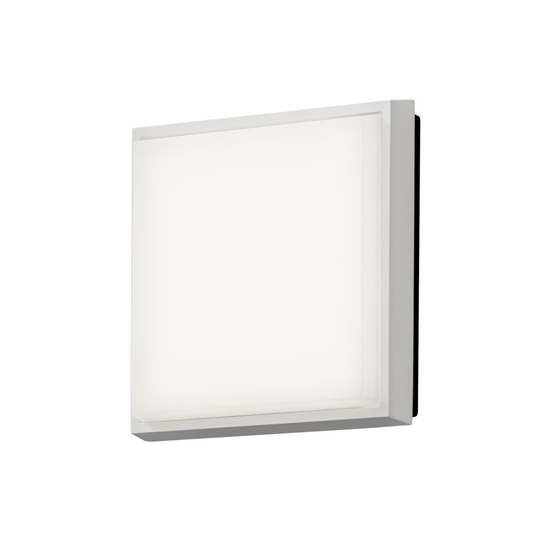 Cesena vägglykta kvadrat LED (Valkoinen)