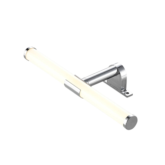 Lindby Naili -LED-peililamppu, kromi