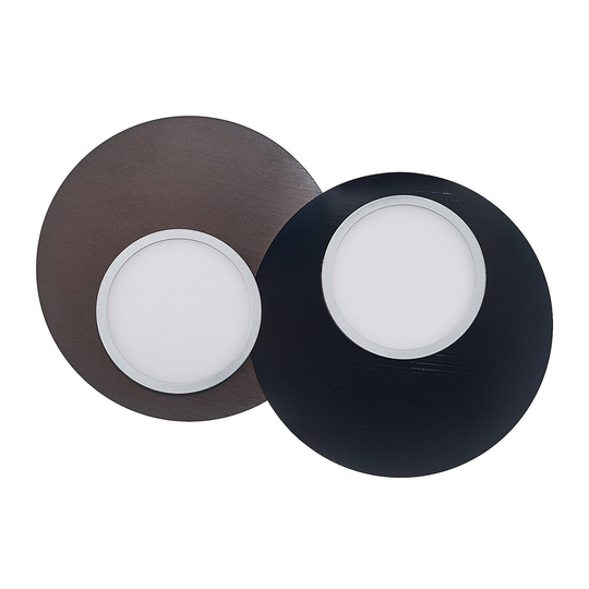 Lindby Enavi -LED-kattovalaisin, 2-lamppuinen