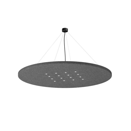 LEDWORKS Sono-LED Round 16 -valo 940 38° harmaa