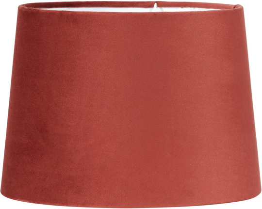Sofia shade velvet rust 30cm (punainen)